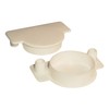100 Pack Rok Hardware 1-3/8" (35mm) Maple Plastic Hole Cover