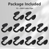 EVRBUL 10 PCS Shift Cable Clips, Gearbox Shifter Cable Bushing