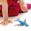 QIYUMOKE 1/400 A380 Airplane Toy with Pull Back Function for