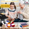 Aeelike Black Crochet Set for Beginners Children with 12 Crochet