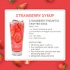 Monin - Strawberry Syrup, Mild and Sweet, Great for Cocktails