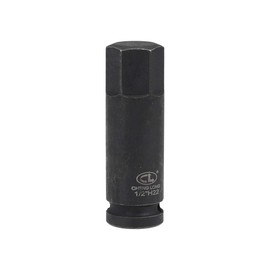 sourcing map 1/2" Drive x H22 (22mm) Impact Hex Bit Socket, Metric 3" Length, Cr-Mo Steel