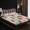 AILONEN Kawaii Capybara Fitted Sheet Set Twin Size,Cute Cartoon Capybara