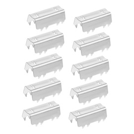 CHILDWEET 10PCS Stainless Steel Timing Belt Retaining Brackets Toothed Clamp for Enhanced Stability and Precision Industrial Printer Maintenance