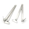 UtySty 2 Pack Folding Lid Support Hinge Drop Lids Stay