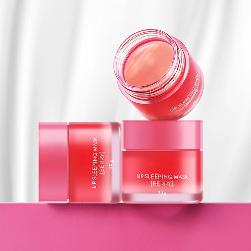 Lip Mask Women Mild Moisturizing Hydrating Nourishing Overnight Repair Smoothing