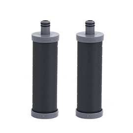 2PCS Carbon Shower Head Filter for Hard Water, Compatible with Shower Filter System, Removes Chlorine, Heavy Metals and Impurities from Tap Water, Improves The Condition of Dry Skin, Hair