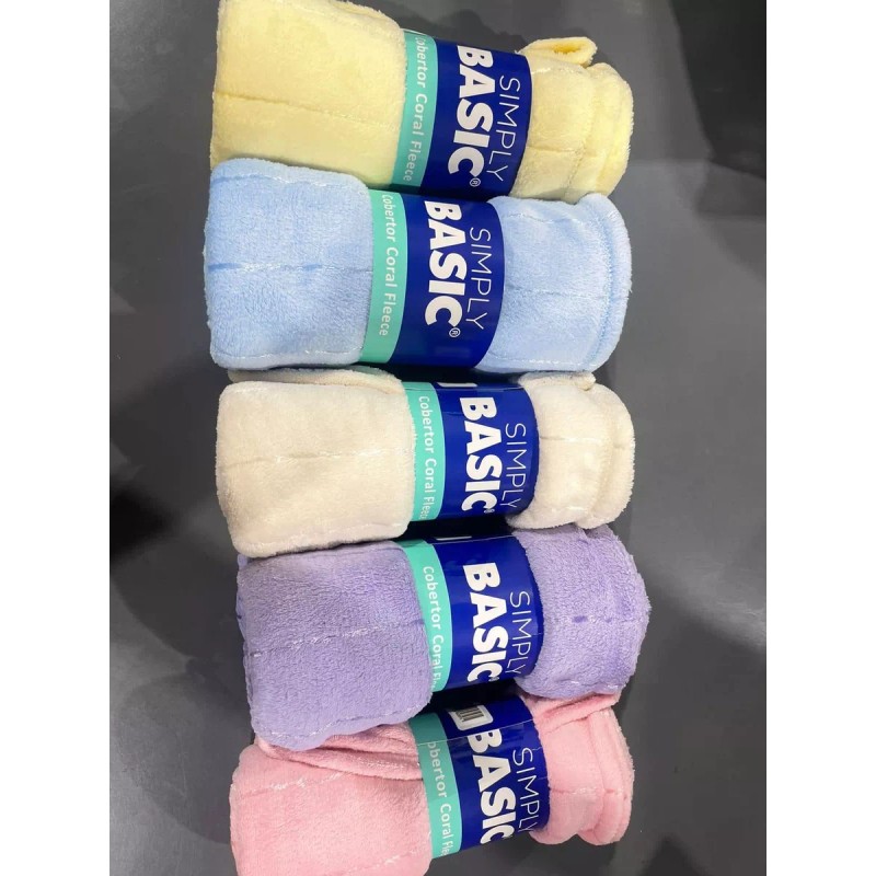 Colap 20 Frazadas Bebé Colap, Modelos Surtidos Mayoreo