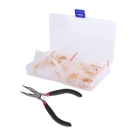 ABOOFAN 1 Set DIY Accessories Wire Wrapping Crafts Necklaces Making Supplies Wire Wrapping Tools Bracelet Making Kit Beading Wire Cutters Metal Wire Cutter Wire Kit Connector Alloy Plastic