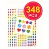 Baker Ross E657 Mini Holographic Stickers (Pack of 348), Assorted