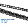 Belleone 420 Motorcycle Chain - 420 Standard Roller Chain 132