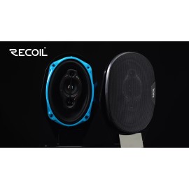 Recoil RCX694 Echo Series 6x9" Car Audio Coaxial Speaker System