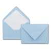 25 x envelopes in Light Blue - envelopes in DIN