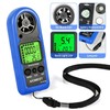 AIOMEST AI-816B Anemometer, Ultra Mini Wind Meter, Digital High Precision