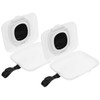 CAXUSD 2Pcs Portable Wipes Dispenser Case Travel Wipes Holder for