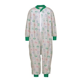 CALIDA Toddlers Kids 100% Organic Cotton Jumpsuit, Viridis Green