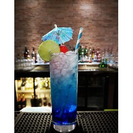 40 Coloured Paper Straws - Birthday Parties, Weddings, BBQ, Picnics