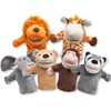 JOYIN 6Pcs Kids Hand Puppet Set with Working Mouth, Toddler