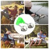 Fishing Pole Bells Clamp, Fish Bite Alarm 5 Fishing Pole