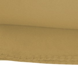 Imperial 50 x 60 Inch Ultra Soft Fleece Throw Blanket - Tan
