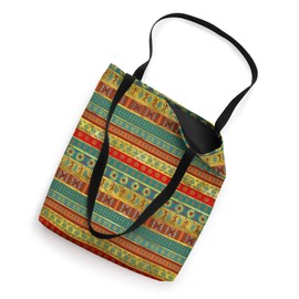 Colorful African Ethnic Tribal Pattern Tote Bag