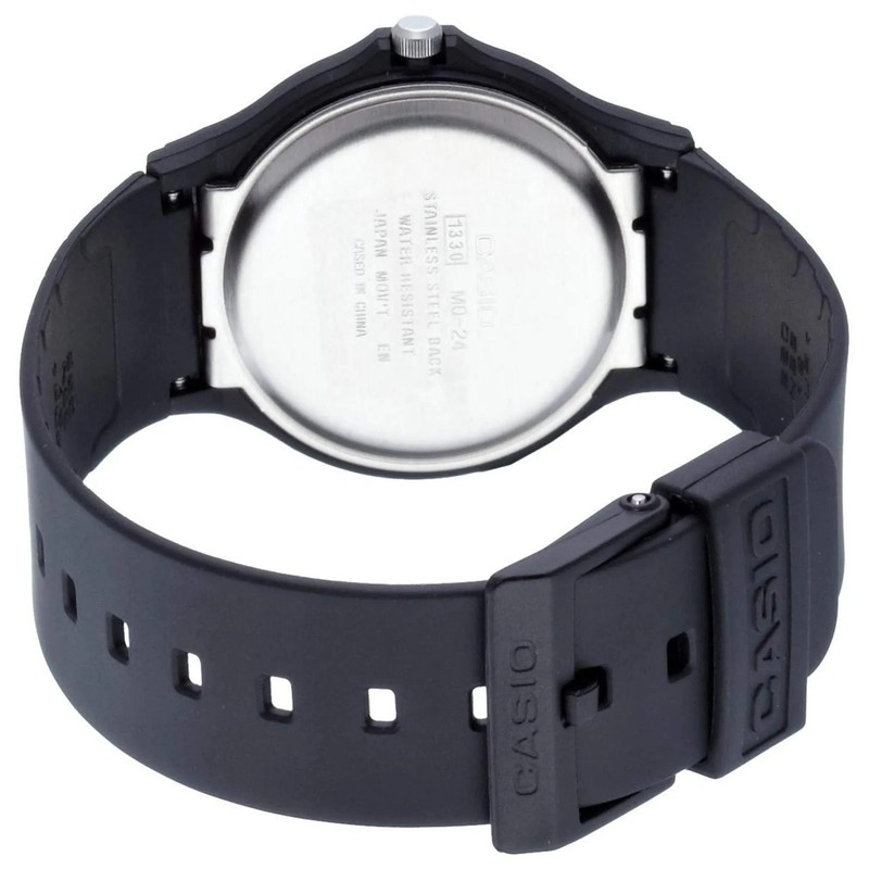 Casio Analogue MQ-24-7BLLEG, black, Bracelet