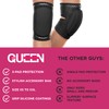 Queen Wear – Sleek Black Grip – Pole Dance Knee
