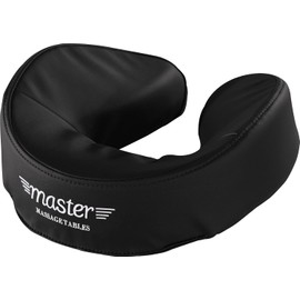 Master Massage Ultra Plush Face Cushion Pillow, Face Cradle Pad, Face Cradle Cushion for Portable Massage Table/Chair (Black)