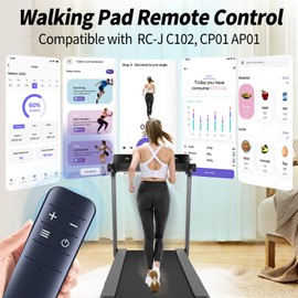RETROSUN Replacement Remote Control for Yemsd 3 in 1 Portable Under Desk Treadmill RC-J C102, for Rhythm Fun Treadmill CP01 AP01