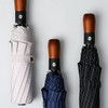 고품질 3단자동우산 3단 우산 스트라이프 BUSINESS BW1 자동 대형 (WFJHS3U) High-Quality 3-Fold Automatic Umbrella 3-Fold Umbrella Stripe BUSINESS BW1 Automatic Large (WFJHS3U)
