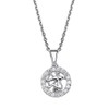 Vinani Pendant Zodiac Sign Sagittarius Zodiac Horoscope with Zirconia White