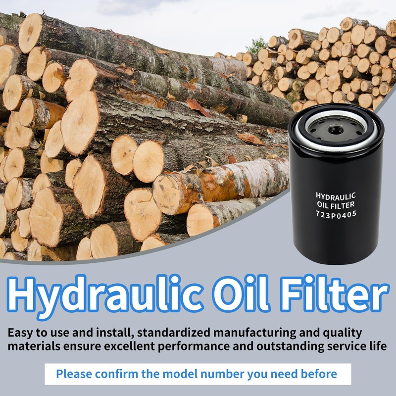 Log Splitter Hydraulic Oil Filter 723P0405 723-0405 120-818 6515541 Compatible