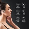 Yardstick Wireless Earbuds, Bluetooth 5.2 Headphones with Wireless Charging Case