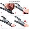 WINNERS Wiper Blades for Honda HRV 2023 2024 2025, OEM