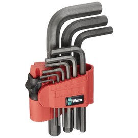 Wera Hex-Plus 950 PKL/9 BM N BlackLaser 9-Piece Hex L-Key Tool Set