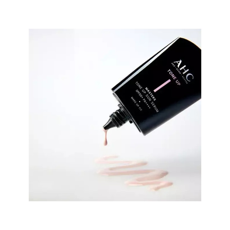 AHC 메이크업핏 마스터즈 톤업 선세럼 50ml AHC Makeup Fit Masters