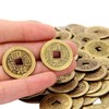 50pcs Lucky Coins I-Ching Coins for Health and Prosperity Chinese