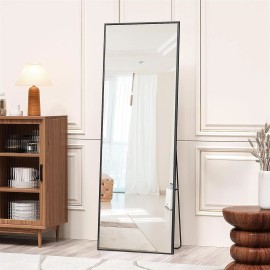 59"L x 16"W 16"x59" Full-length Floor Mirror Large Wall Bedroom Stand Alloy Frame Mirrors