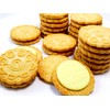 Papadopoulos Sandwich Cookies with 2 Pack Orange Filling. Inspected and