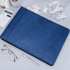 Antner Zippered 7 Ring Business Check Binder Portfolio for 3-Up