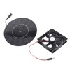 5W Chicken Coop Exhaust Ventilation Fan Monocrystalline Silicon Pet Cat