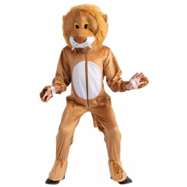 Dress Up America Plush Lion Mascot Costume - X-Large 16-18