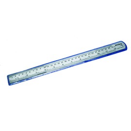 12" MATT STAINLESS STEEL RULER