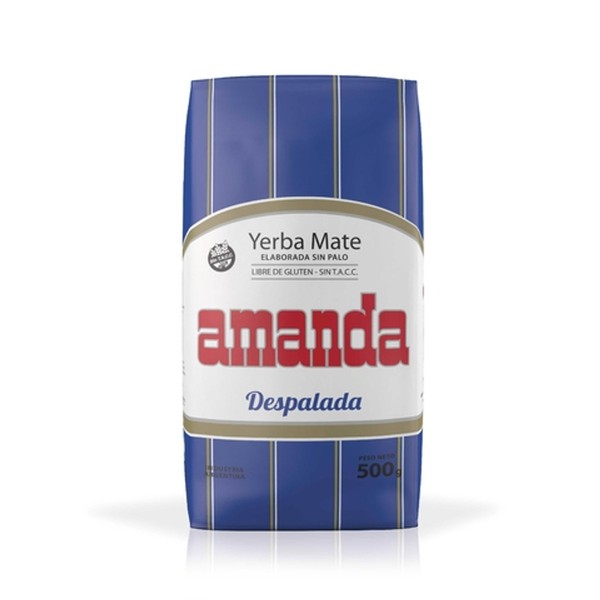 Amanda Despalada Yerba Mate Low Powder Content, 500 g / 17.63 oz