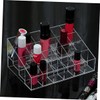 Healeved 2pcs Transparent Cosmetic Organizer Makeup Storage Box for Lipsticks