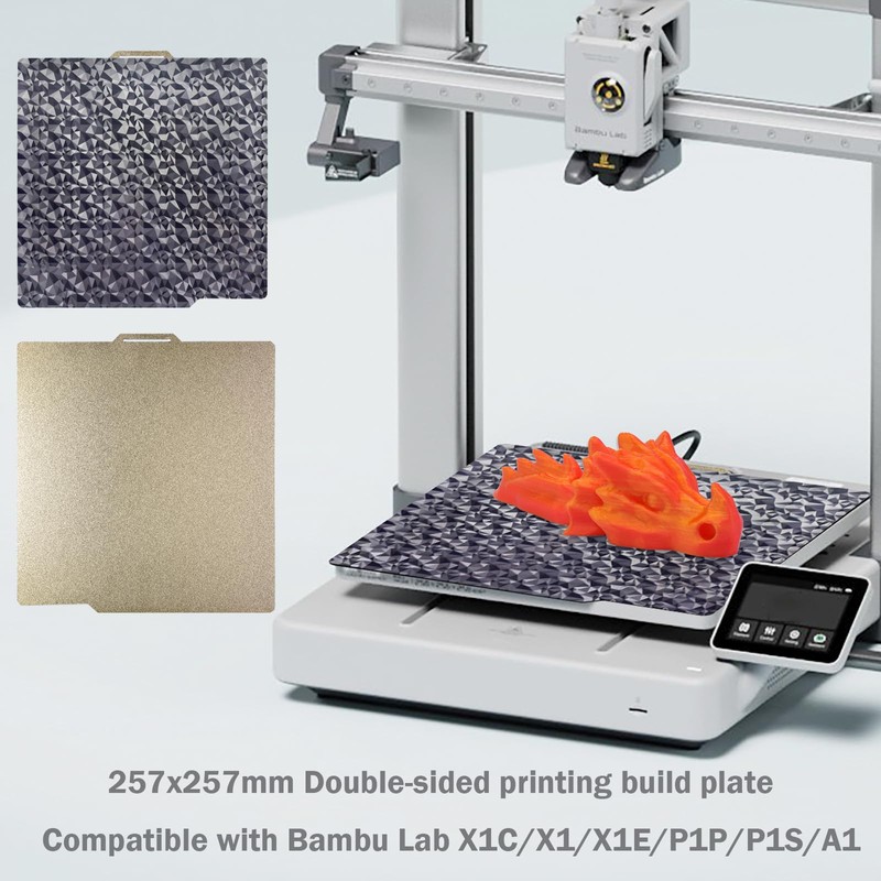 LANEKGU 257 x 257 mm Double Sided Building Plate for