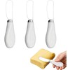 CRZQXOUR 3 Pack Stainlees Steel Cheese Jam Spreader Multifunction Butter