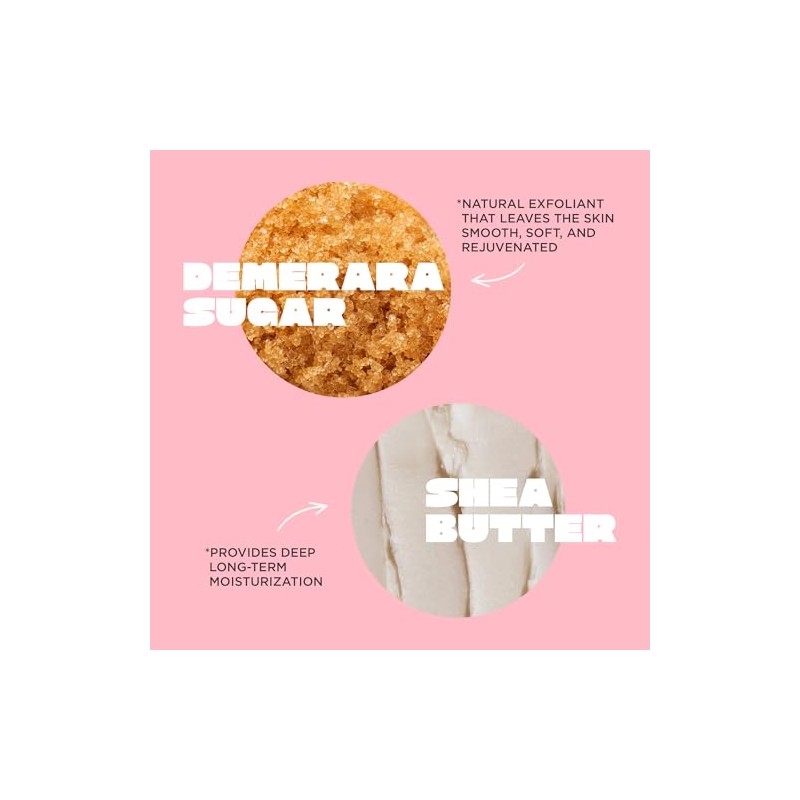 Cake Beauty Desserted Island Demerara Sugar Oil Body Scrub 250ml