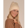 styleBREAKER 04024192 Women's Knitted Hat with Diamond Shaped Ribbed Pattern