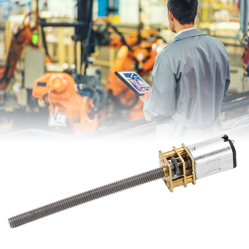 DC Reduction Motor Red Copper 50RPM Wear Resistant M4 55mm